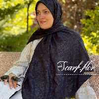 روسری نخی پتینه وارداتی  سایز135