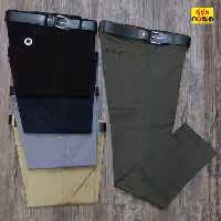 شلوار کتان کلاسیک مردانه فاق بلند دمپا راسته