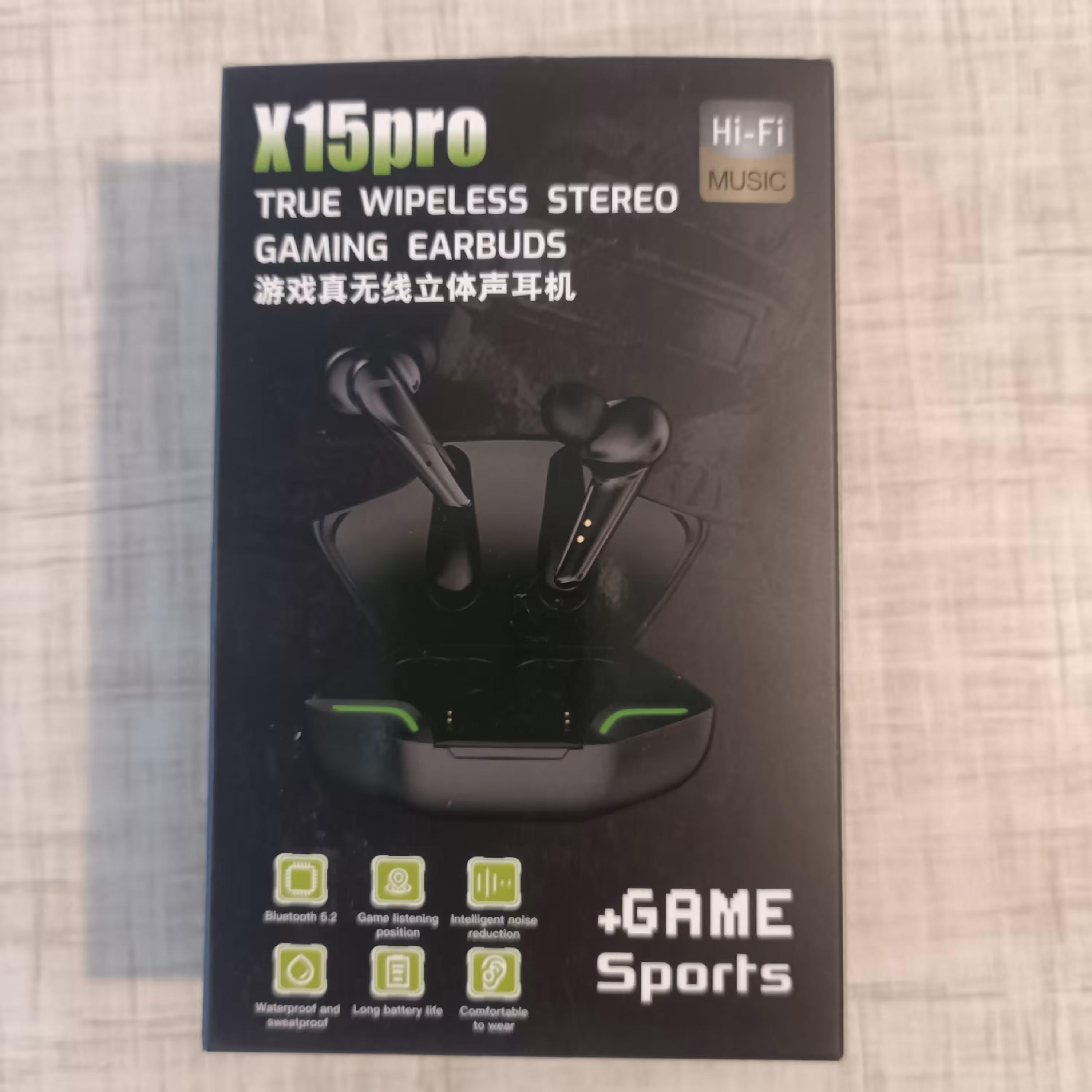 ایرپاد X15pro رنگ مشکی