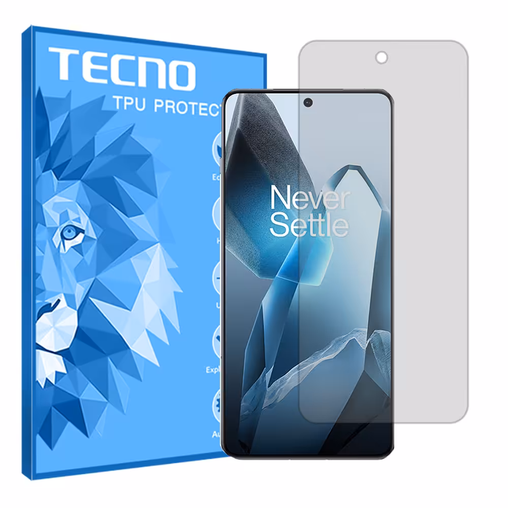 گلس وان پلاس 13 مدل هیدروژلی شفاف برند تکنو کد S