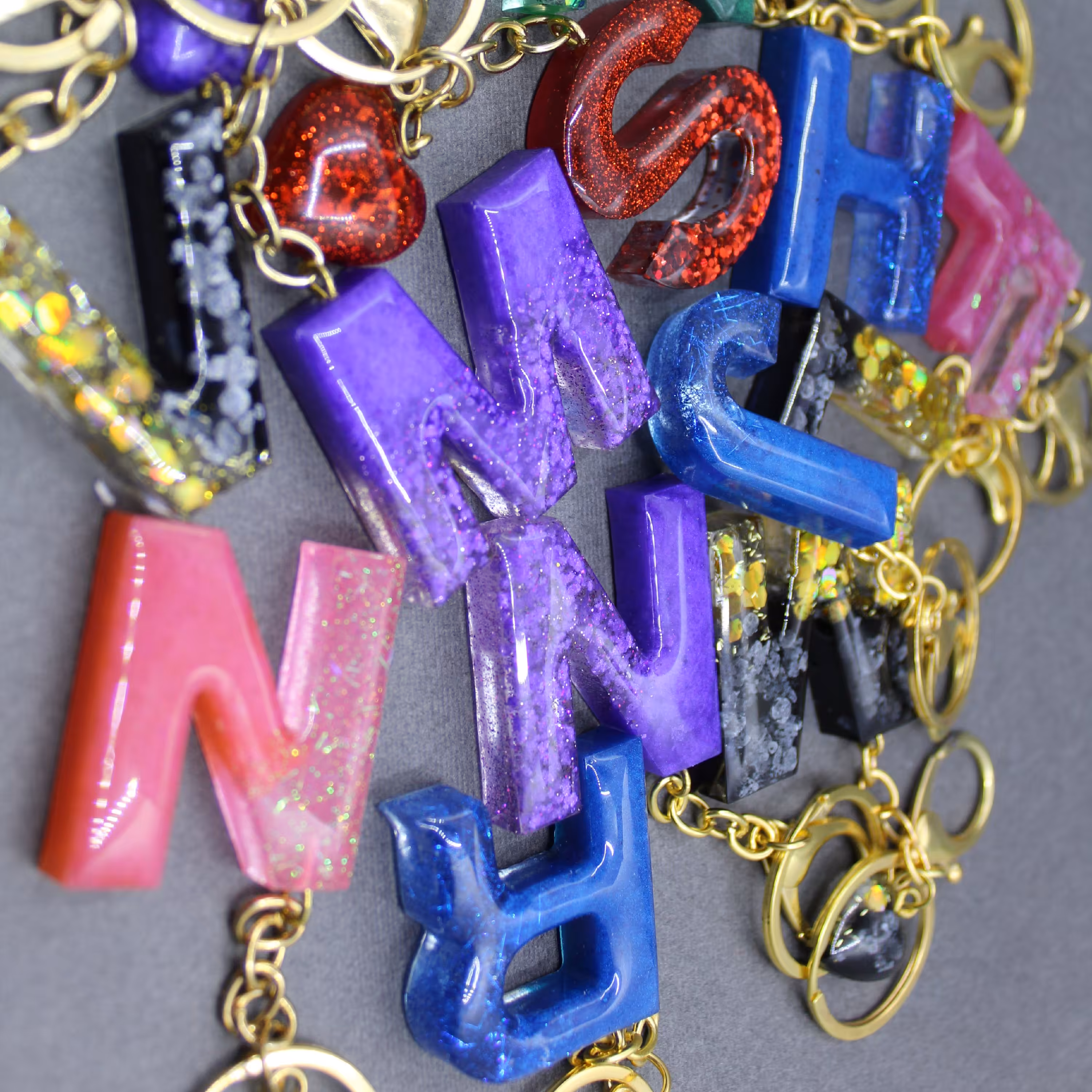 جاکلیدی رزینی حروف انگلیسی