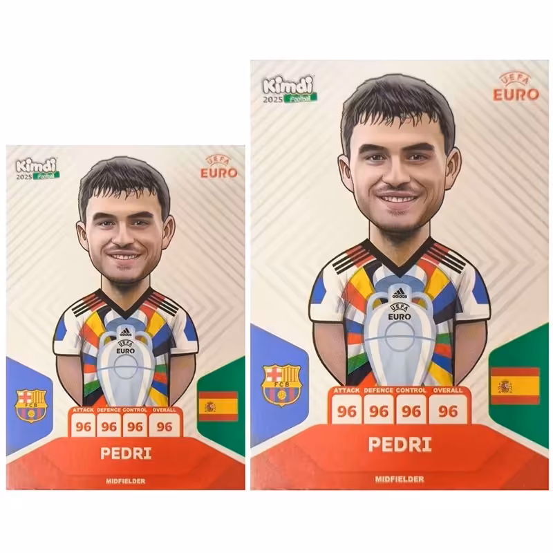 اسباب بازی زینتی کیمدی مدل پدری 2025 یورو به همراه برچسب