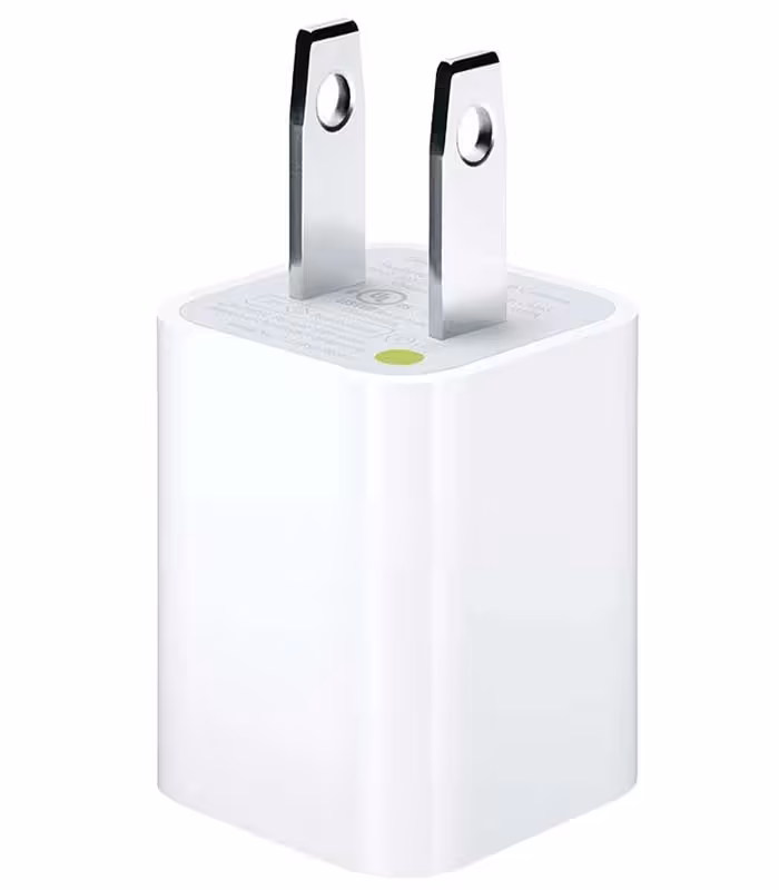 شارژر آیفون 5 وات (اصلی)