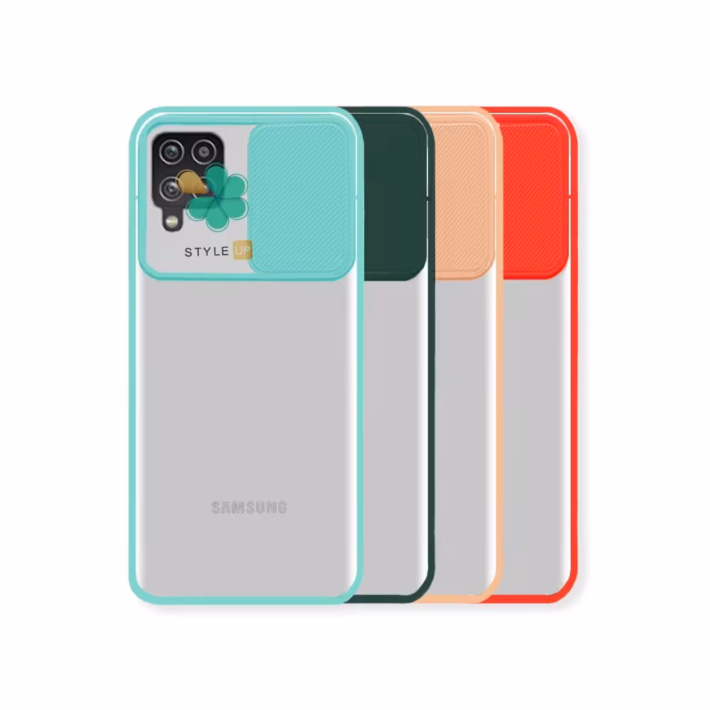قاب گوشی سامسونگ Galaxy A22 4G مدل پشت مات کم شیلد رنگی