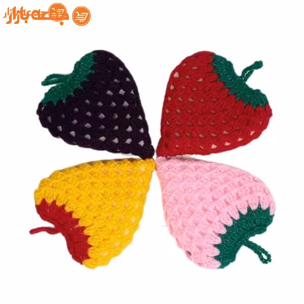 اسکاچ بافتنی توت فرنگی