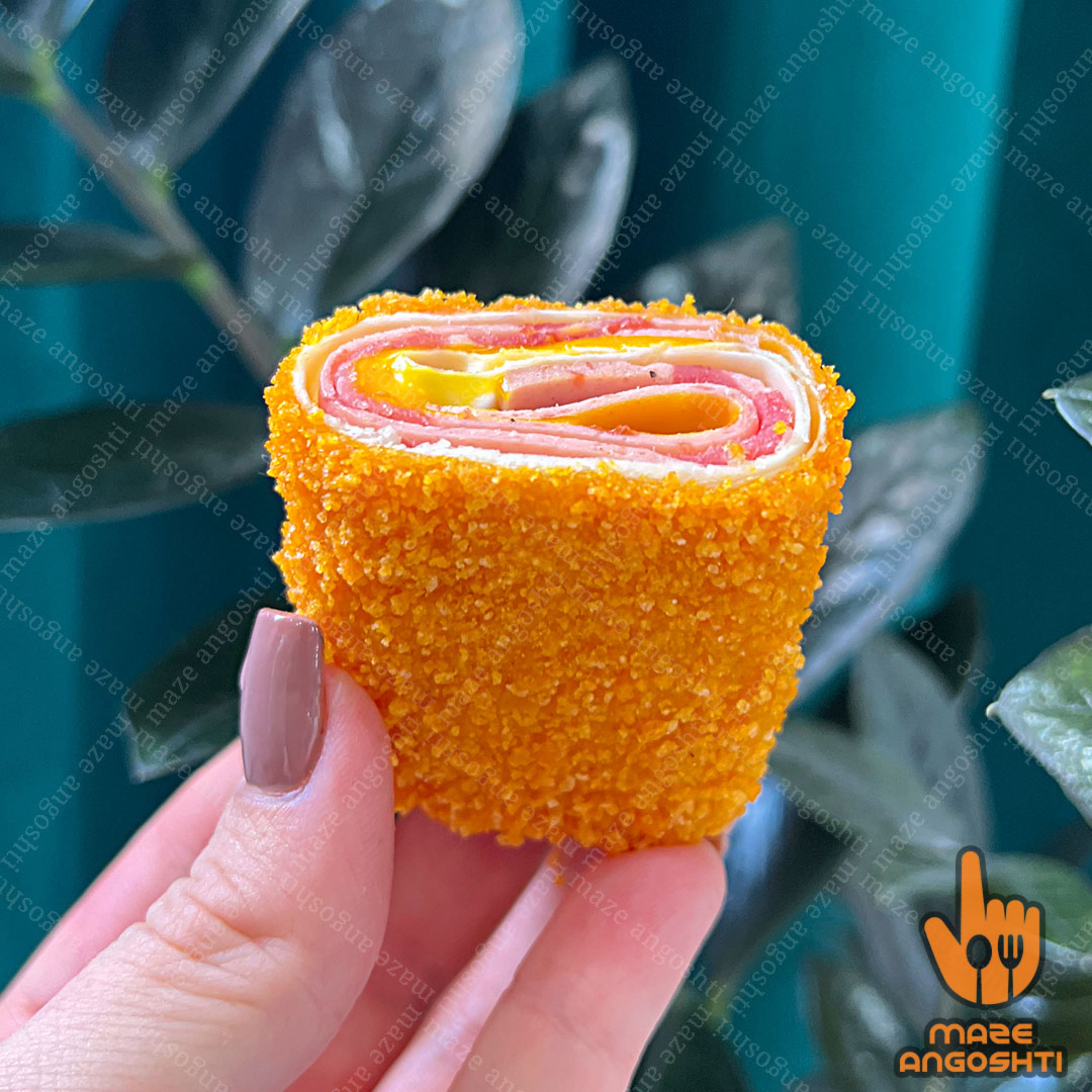 رول ژامبون سوخاری (ارسال از 30 عدد به بالا) (ارسال به صورت پس کرایه)