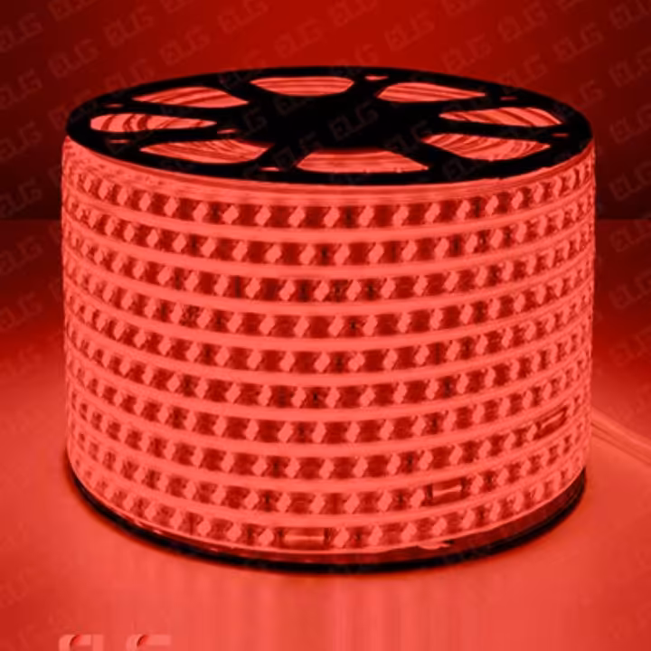 ریسه شلنگی قرمز 5730 دولاین تراکم 120 یکسال گارانتی 