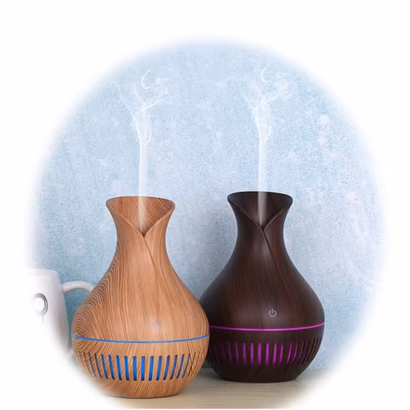 دستگاه بخور معطر و رطوبت ساز سرد طرح چوب کوچک