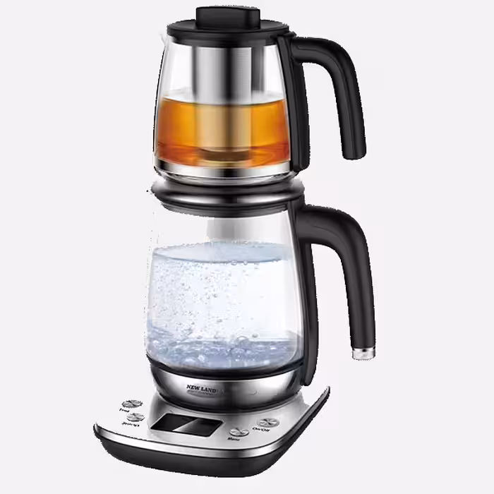 چایساز پیرکس سرهمی نیولند مدلNL-2557BL ‎