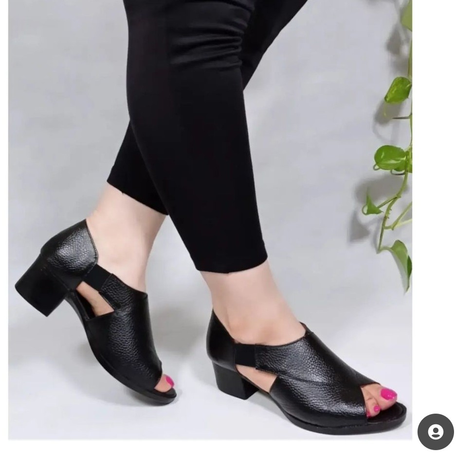 کفش چرم تابستانی زنانه
