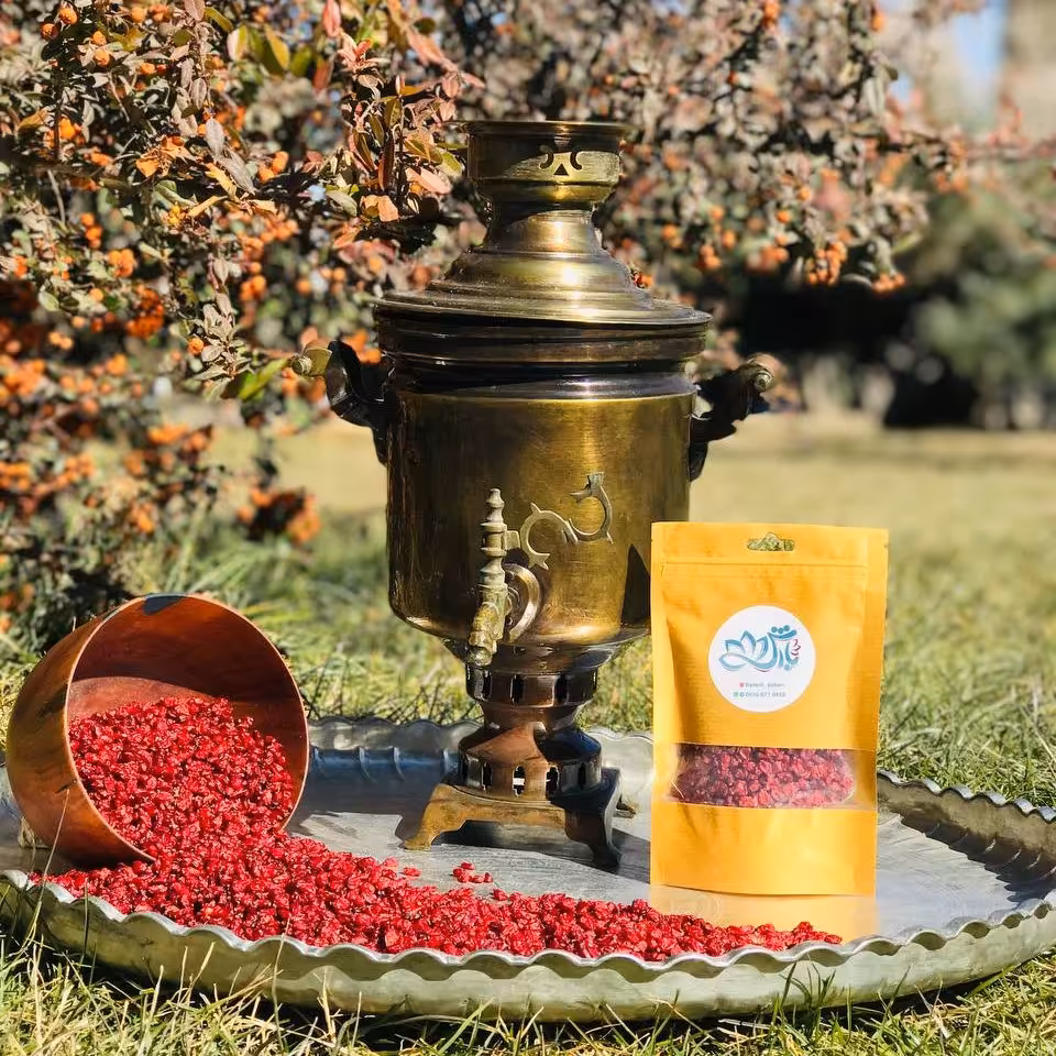 زرشک دانه اناری درجه یک خراسان جنوبی بسته‌بندی 250 گرمی (بدون روغن)
