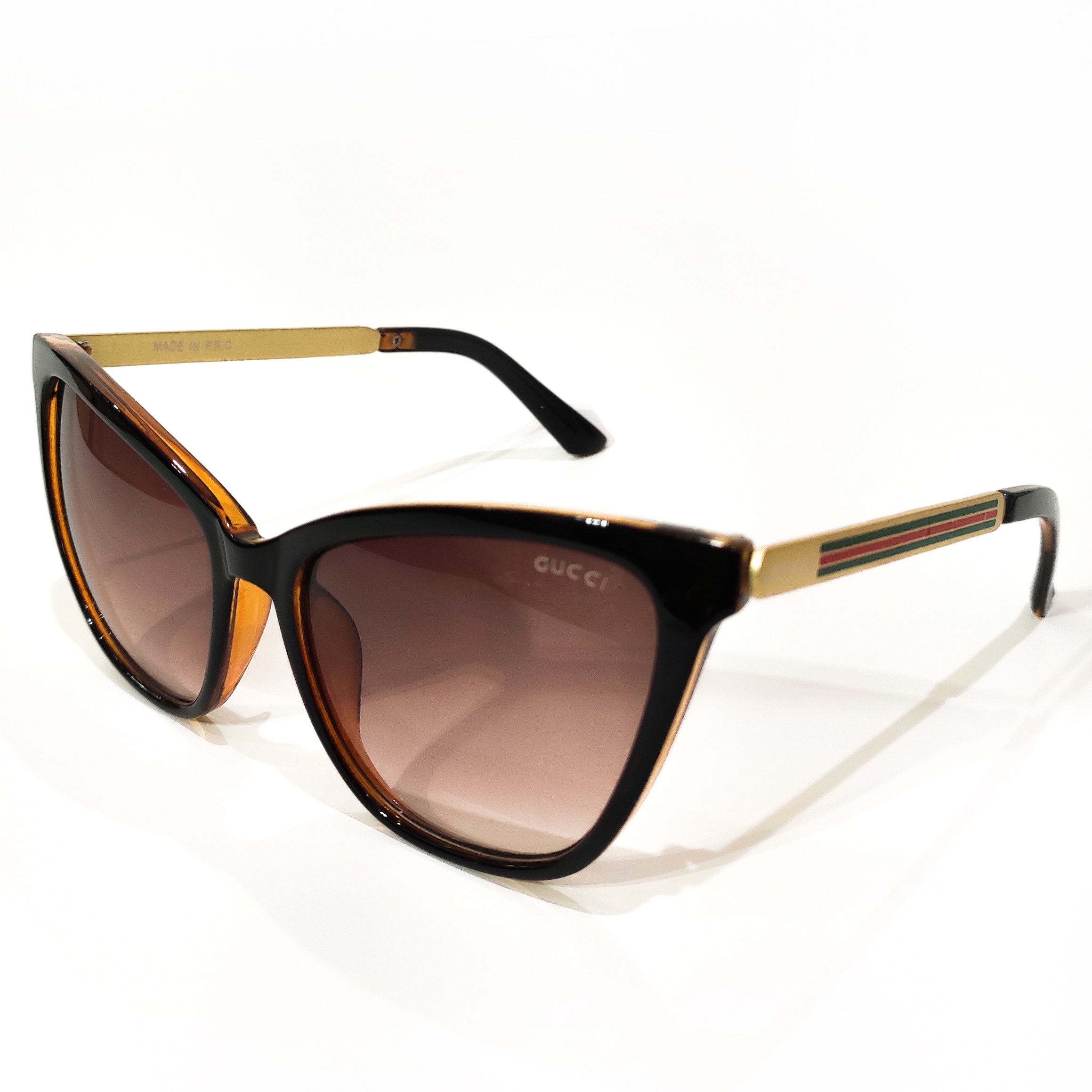عینک آفتابی  دخترانه GUCCI مدل  گربه ای UV 400