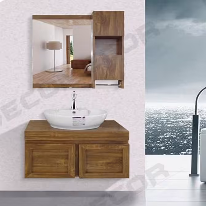 روشویی کابینتی مدل مورینا ابعاد 40 در 60 تمام پی وی سی ارسال به سراسر ایران