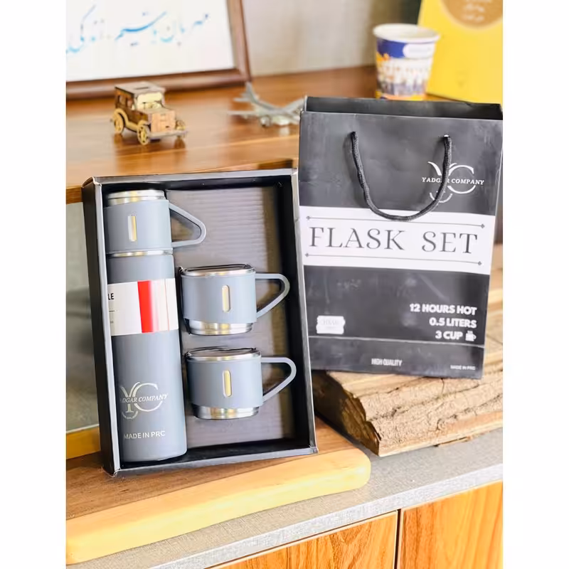 فلاسک باکس سه فنجانه