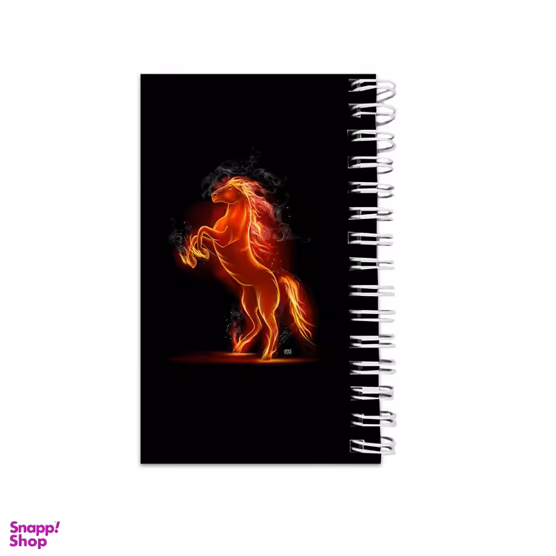 دفترچه یادداشت ۶۴ برگ مدل  to do list طرح اسب وحشی کد 2727905