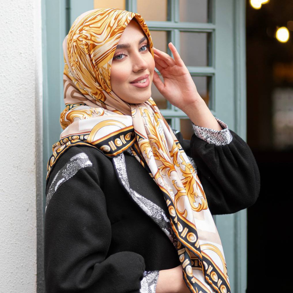  روسری ابریشم توییل
