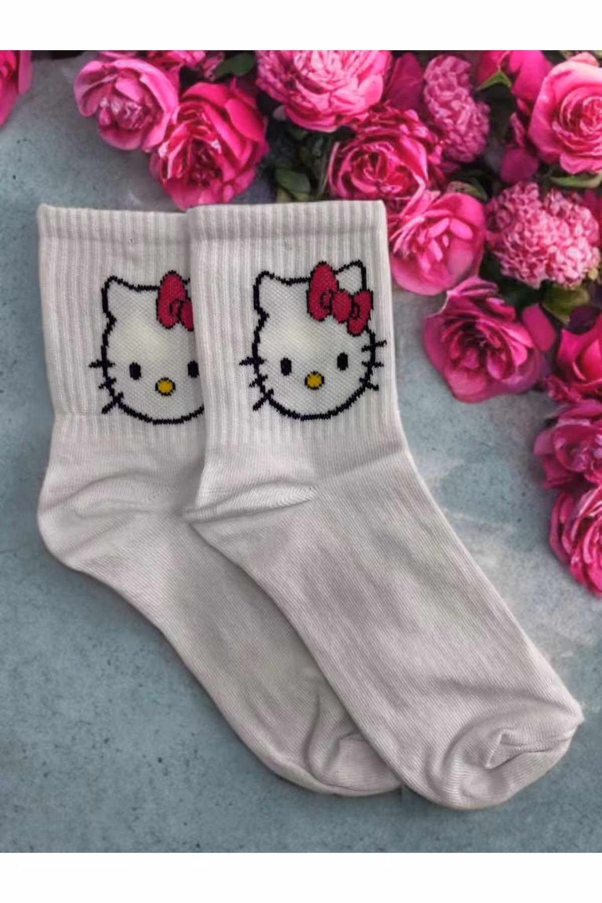 جوراب چند رنگ مردانه و زنانه تنیس کالج 6 قطعه کارتونی Forever