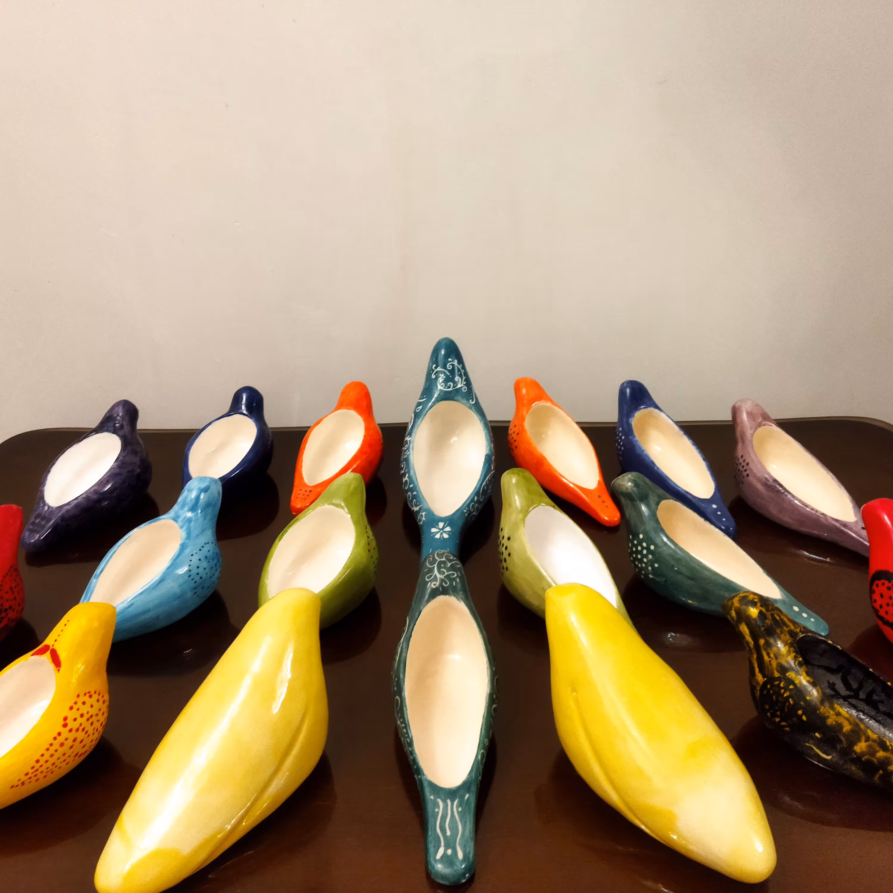 پرنده سفالی دکوری و مصرفی  