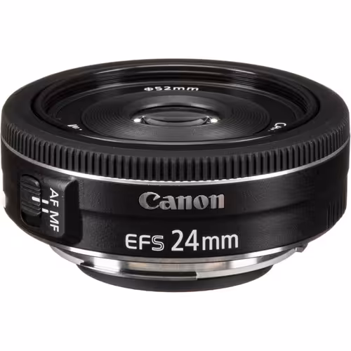 لنز دوربین عکاسی کانن مدل 24 میلیمتری اس تی ام Canon EF-S 24mm f/2.8 STM Lens