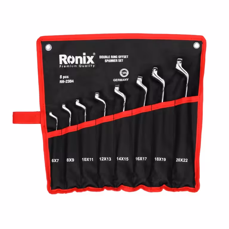 ست 8 عددی آچار دو سر رینگ رونیکس مدل RH-2304