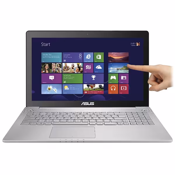 لپتاپ ایسوس مدل ان 550 با پردازنده i7 و صفحه نمایش لمسی