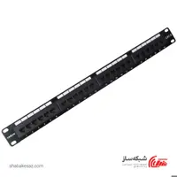 قیمت و خرید پچ پنل Cat6 Utp یونیکام Unicom UC-PNL6-24 شبکه 24 پورت - شبکه ساز