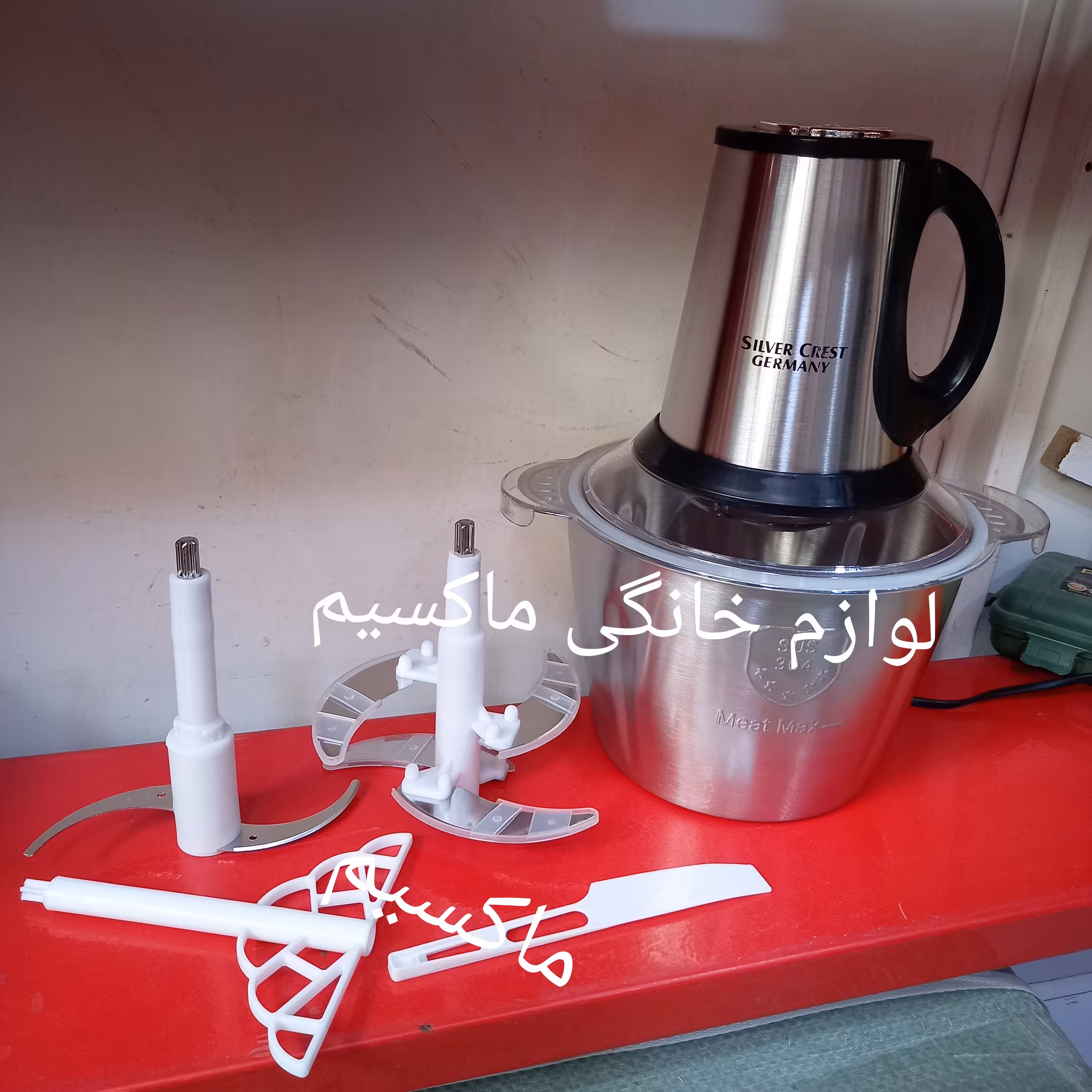 خردکن سیلورکرست 3.8 لیتری 3000 وات قدرت عالی کیفیت اصلی مدلSL2022