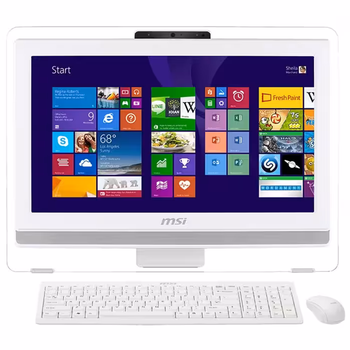 کامپیوتر بدون کیس ام اس آی با پردازنده پنتیوم و صفحه نمایش لمسی