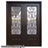 درب لابی دولنگه آهنی کد 30711