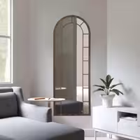 آینه الف مدل نیم قد تاج