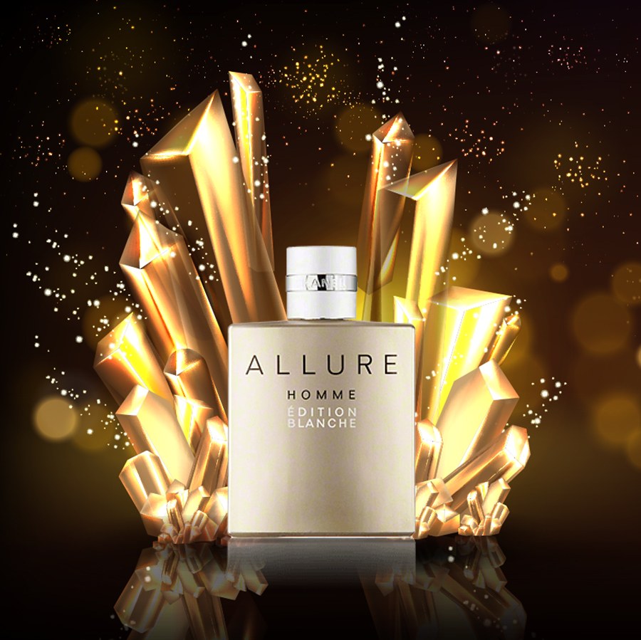 اسانس عطر شنل الور هوم ادیشن بلانش مردانه حجم 50گرمallure homme edition blanche
