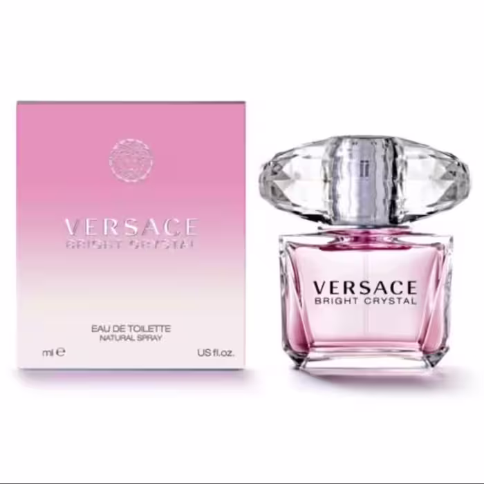 ادکلن ورساچه صورتی برایت کریستال 100 میل versace bright crystal کیفیت عالی عطر