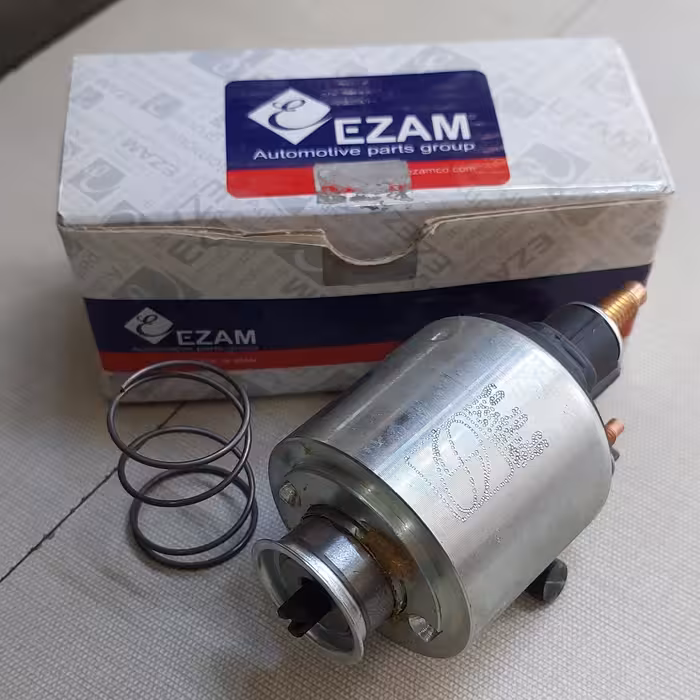 اتوماتیک (سلونوید استارت) پژو 206 برند اعظام مدل KR13  دو پیچ همراه با هسته استارت فنر و پیچ و برشور فارسی 