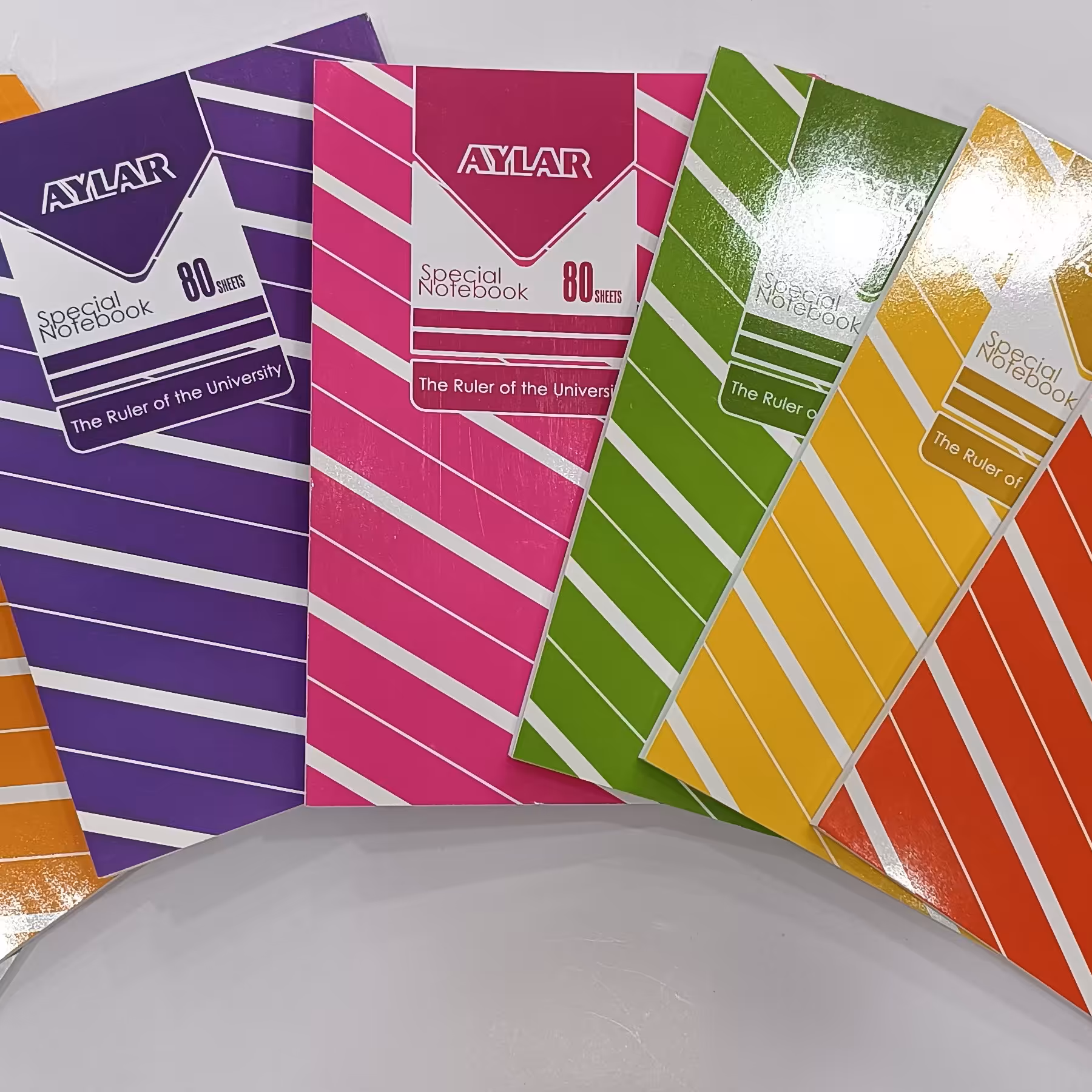 دفتر 80 برگ ته چسب (آیلار) 