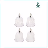 لیوان حجامت شفاف سایز 4