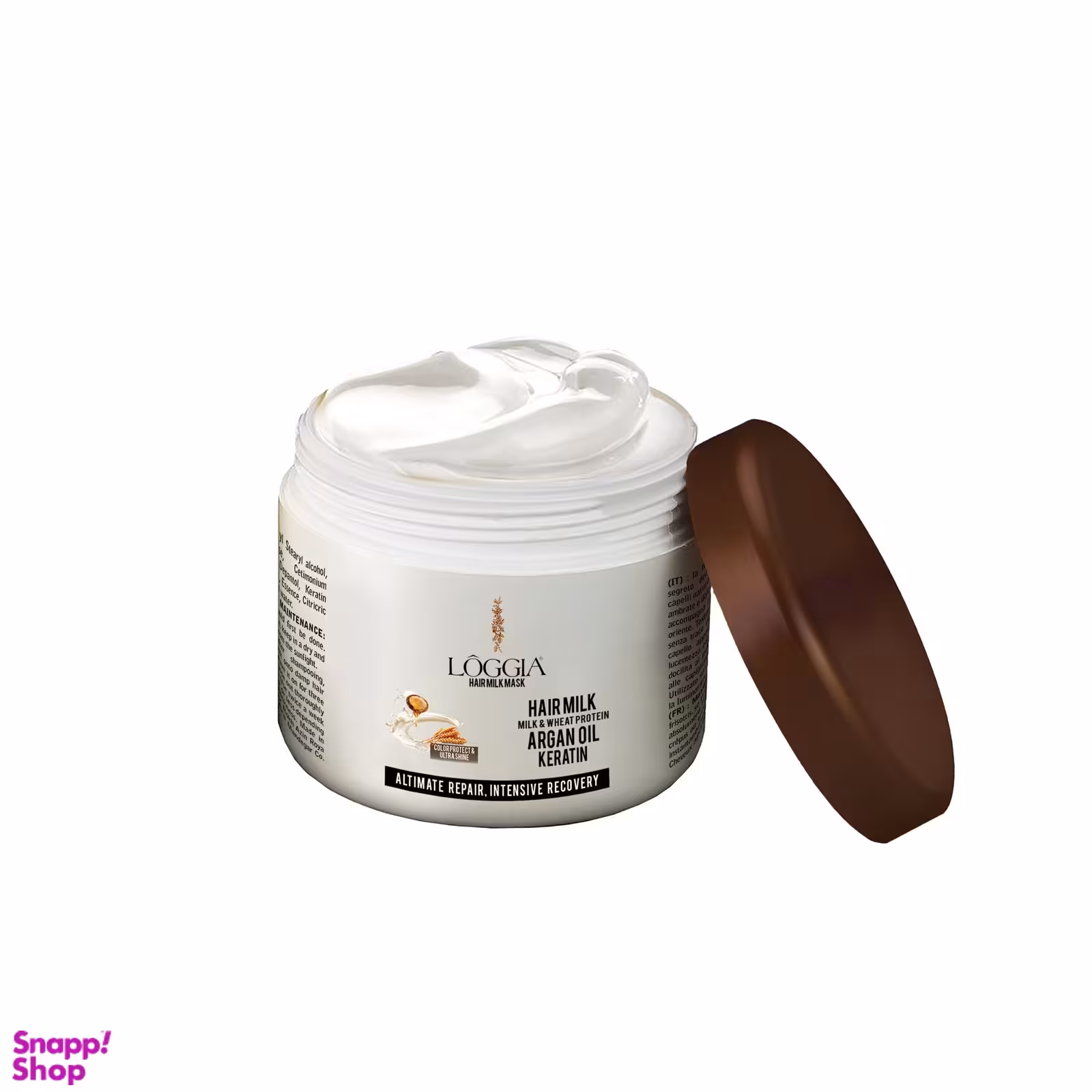 ماسک مو لوجیامدل  شیر و گندم حجم ۵۰۰ میلی لیتر