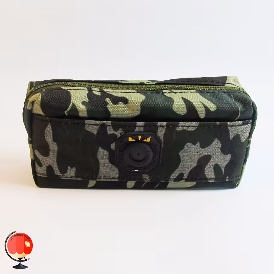 جامدادی پسرانه دو زیپ طرح نظامی مدیسا