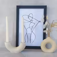 شمعدان مینیمال و ساده