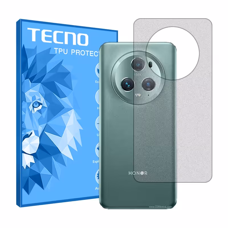 گلس پشت گوشی آنر Magic5 Pro مدل مات برند تکنو کد S