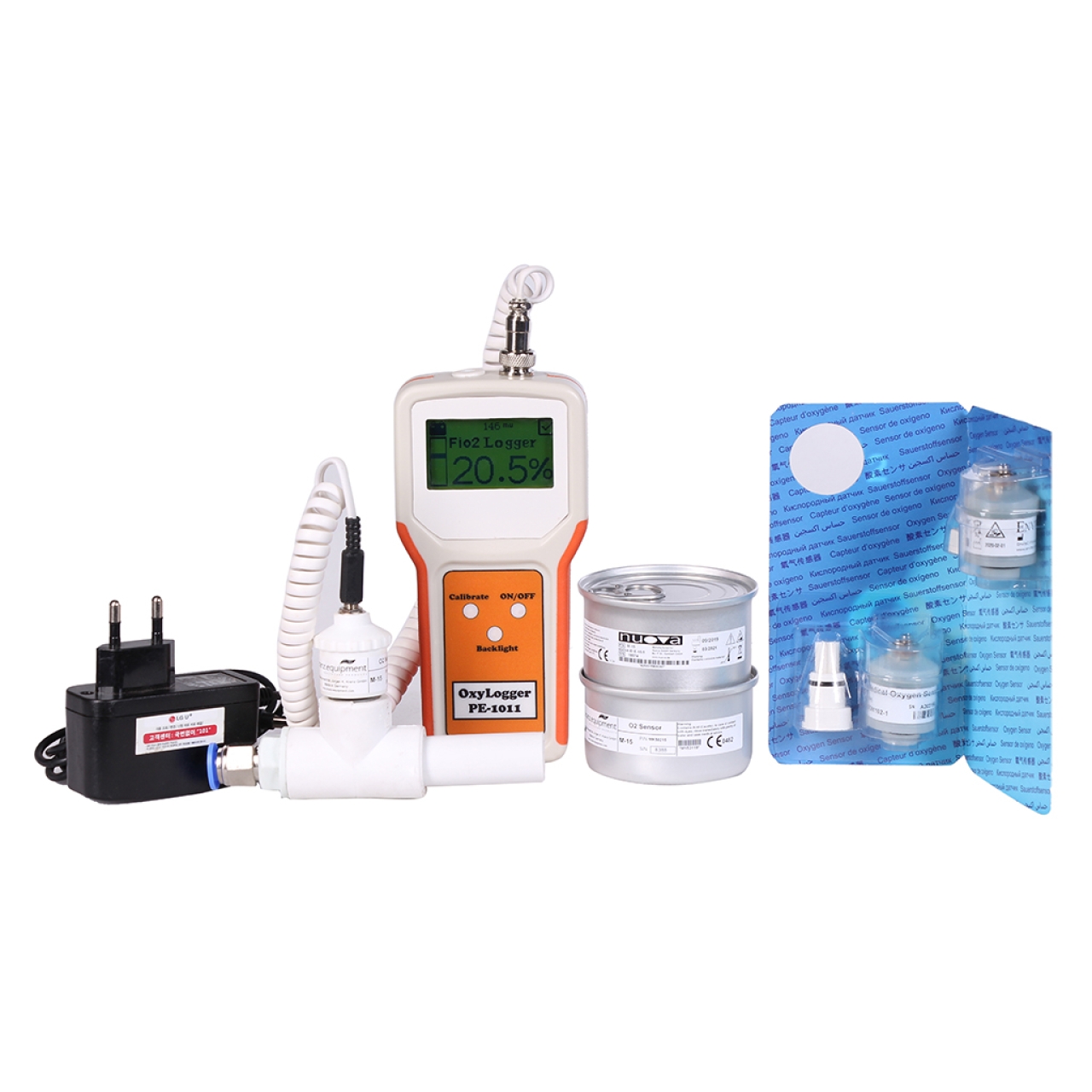 خلوص سنج اکسیژن پویش الکترونیک مدل PE-1011