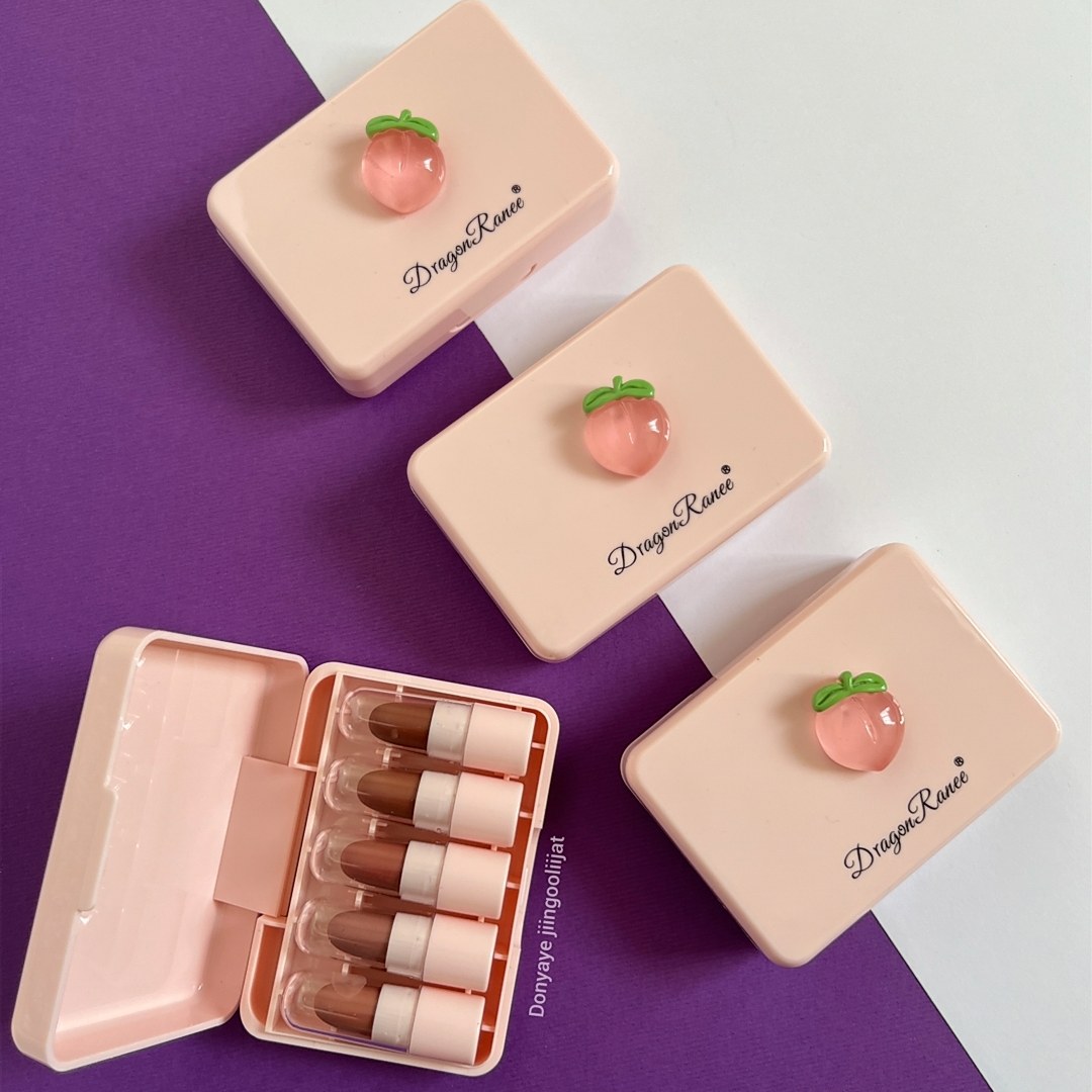 پک رژلب مینی برند اورجینال دراگون مدل هلو 