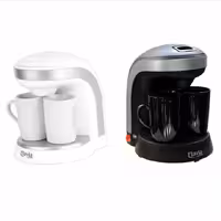 قهوه جوش برقی فلاویا با دو لیوان سرامیکی