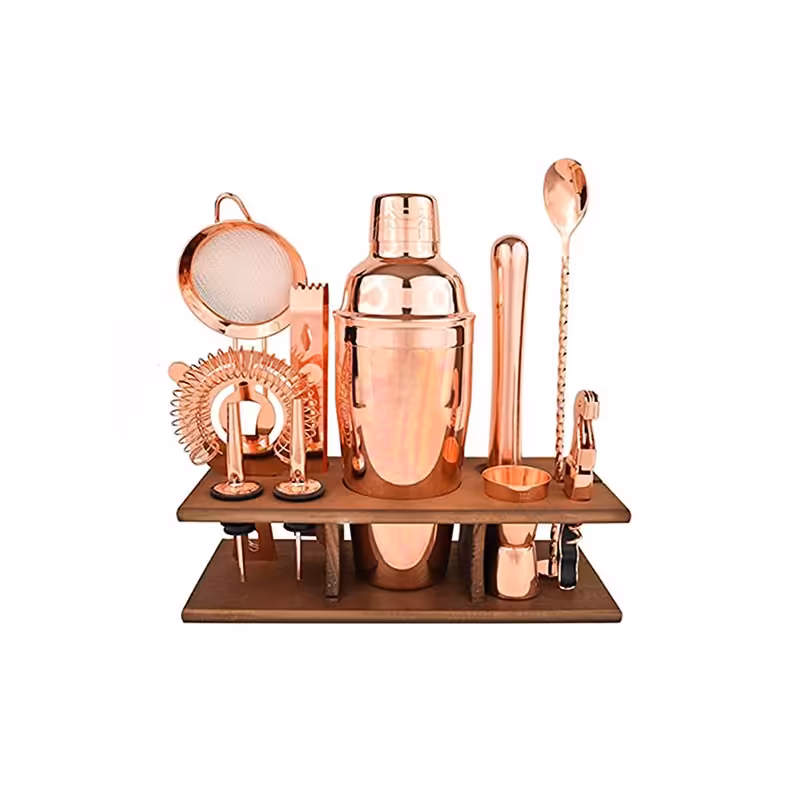 ست بارسرد  رزگلدشیک مخصوص باریستاها کافی شاپ