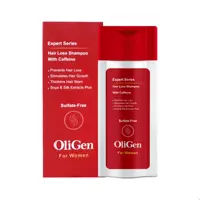 شامپو کافئین ضد ریزش بانوان الی ژن (Oligen) حجم 250mL