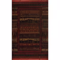 گبه ماشینی افرند زمینه لاکی کد l.803 (چهار متری)