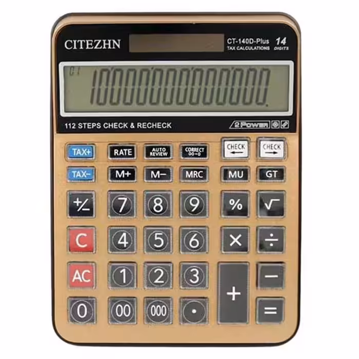 خرید ماشین حساب سیتیژن مدل Citezhn CT-140D-Plus