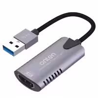 کارت کپچر تصویر و صدا اونتن مدل ONTEN USB to HDMI – 4K Audio Video Capture Card OTN-US323