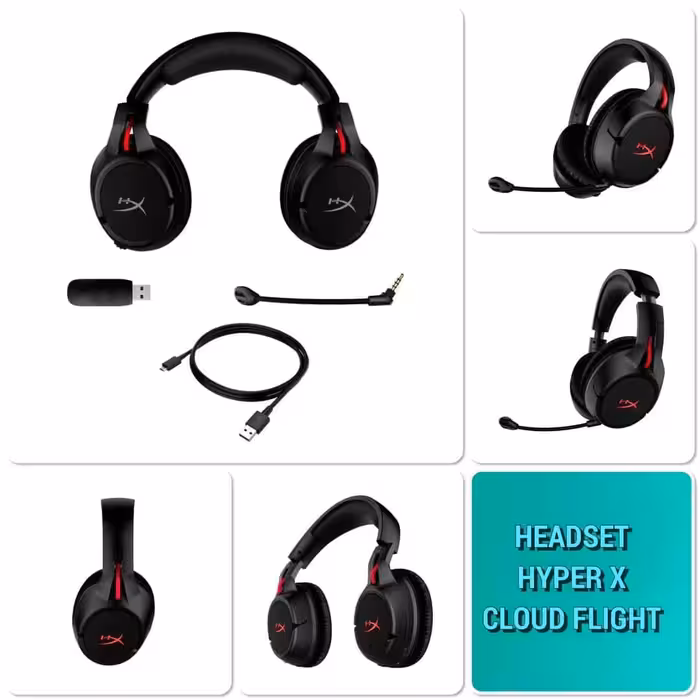 هدست گیمینگ HYPER X مدل Cloud Flight