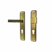 دستگیره پلاک آپارتمانی راست زیتونی نیکو مدل 8000