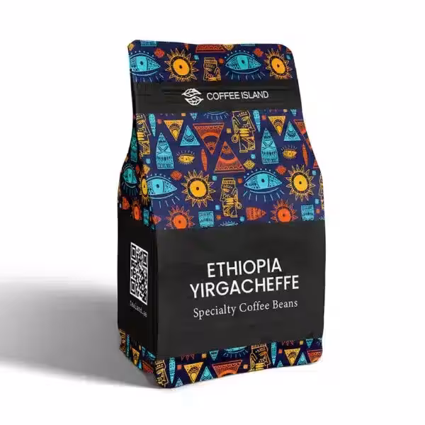 قهوه کافی آیلند مدل ETHIOPIA YIRGACHEFFE - تی تایم ایران